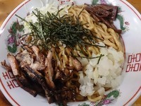 「肉姜麺」@口樂の写真