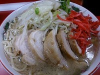 「小豚 紅生姜」@ラーメン二郎 湘南藤沢店の写真