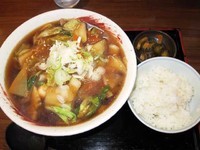 「広東麺＋小ライス　690円（ランチ）」@中華ダイニング いい田の写真