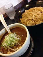 「限定・辛みそつけめん 900円 +辛さ増し50円」@麺堂 稲葉の写真