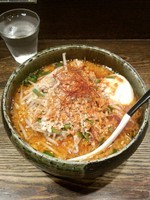 「みそオロチョンらーめん（激辛）」@らーめんダイニング ど・みそ 京橋本店の写真