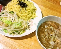 「野菜つけめん　700円→650円（5月サービスメニュー）」@柏龍の写真