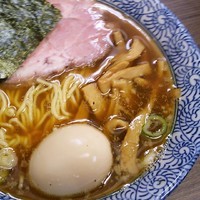 「煮玉子そば」@頓知房の写真