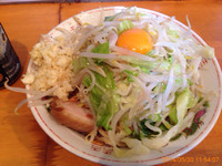 「限定 塩汁なし 豚増し」@豚星。の写真