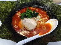 「ラーメン ＋ 辛口 ＋ のり」@十五家の写真