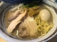 「（期間限定）強烈煮干しらーめん　700円＋味玉50円」@いのうえの写真