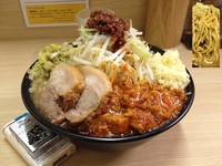 「辛ミートメン 並」@ラーメンいつきの写真