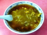 「カレーラーメン」@中華料理 萬福の写真