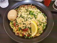 「新坦々麺(800円)+半熟味玉(わけあってサービス)」@自家製麺SHINの写真