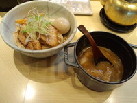 「味玉チャーシューつけ麺1.5玉1050円」@麺や 高倉二条の写真