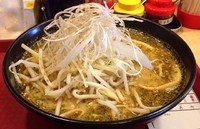 「とろとろ濃コクみそ味＋豚丼(小)790円＋290円-100円」@雷音の写真