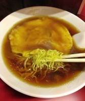 「かにたまそば \650＋小ライス \100」@龍王の写真