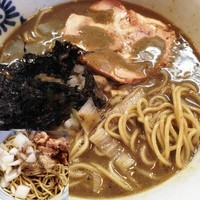 「【限定】特濃鶏煮干蕎麦醤油＋和え玉」@特級鶏蕎麦 龍介の写真