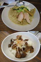 「『汁なしオイスター+牛スジ丼(￥730+280)』」@汁なしラーメン イプサの写真