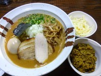 「味噌むじゃきそば（750円）+その他」@二代目 むじゃきの写真