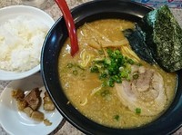 「味噌らーめん￥750＋ライス（無料）＝￥750」@麺屋 板橋の写真