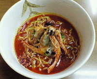 「前浜海老ラーメン　８８０円」@らーめん じょぐらの写真