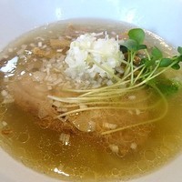 「塩ラーメン　750円」@ラーメン星印の写真