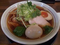 「かき揚げラーメン　＋味玉：サービス券」@ラーメン なんまつの写真