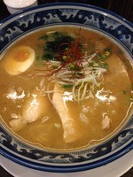 「濃厚あら焼鶏白湯そば 780円」@あら焼鶏白湯 カシムラの写真