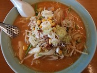 「野菜たっぷりみそらーめん （140601）」@かっちゃんらーめん 麺屋○勝の写真