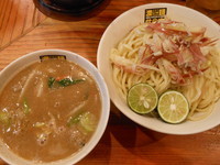 「鰯と茗荷の濃菜麺つけ麺（Take 1）中盛」@濃菜麺 井の庄の写真