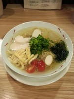 「【期間限定】冷やし塩煮干し」@ソラノイロ salt & mushroomの写真