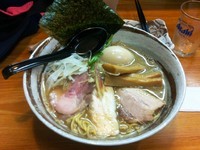 「強烈煮干らーめん(ハードティストfinal Ver.)味玉」@いのうえの写真