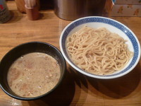 「濃厚つけ麺 （あつもり、大盛）　７８０円」@馳走麺 狸穴の写真