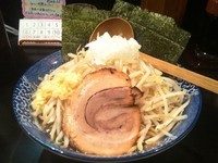 「ニボガッツ　820円」@青森煮干し中華そばJIN 綱島店の写真