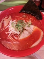 「激辛味噌らーめん」@ラーメン大草原 秋山店の写真