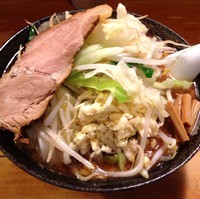 「ラーメン（￥710）」@極太濁流ラーメン ら・けいこ 東片端店の写真