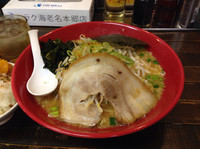 「赤の味噌ラーメン700円」@味噌の金子の写真