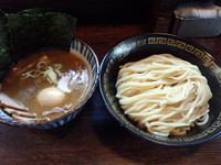 「特製つけめん（中盛同料金）1,050円」@東京煮干中華そば 三三㐂 大森の写真