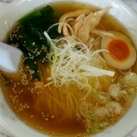 「シオラーメン　６８０円」@来々軒の写真
