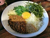 「台湾まぜ麺Z \800」@自家製麺ほうきぼし 神田店の写真