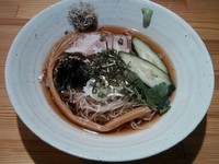 「冷やし和そば ￥750」@らぁめん 赤星の写真