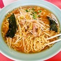 中ネギラーメン（麺カタメ）　800円