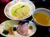 「【限定】薬涼潮つけそば（850円）」@麺や 虎徹の写真