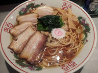 「長岡中華そば＋大盛り」@中華蕎麦 瑞山（ZUIZAN）の写真