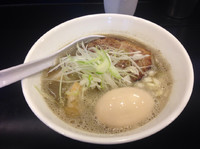 「煮干中華そばHARD780円、煮卵100円」@煮干中華そば のじじの写真