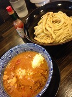 「限定・トマ鶏つけ麺 800円」@麺堂 稲葉 Kuki styleの写真