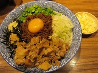 「木曜限定　台湾まぜそば（７５０円）＋チーズ」@ラーメン燈郎の写真