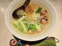 「もつらーめん」@鷄魚介 ほそ道の写真