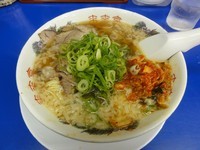 「キムチラーメン」@来来亭 野洲本店の写真