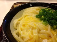 「釜たま＋ちくわ天」@丸香の写真