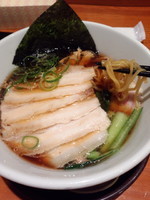 「生姜醤油焼豚麺820円」@越後秘蔵麺 無尽蔵 しながわ家の写真