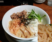 「（限定Ｂ）海老混ぜそば￥８５０」@麺や 松辰の写真