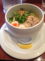 「鶏白湯麺850円」@鶏白湯麺 蔭山 高田馬場店の写真