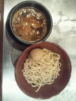 「極濃海老つけ麺(並200g)＋味付け玉子」@紅蓮の写真